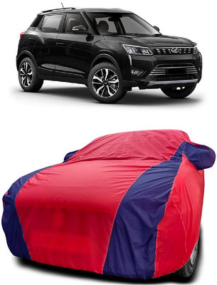 Autoprime Car Cover For Mahindra XUV300 W6 AMT Diesel (With Mirror Pockets)(Red, Blue)