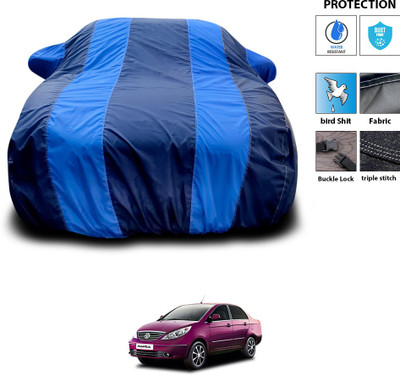 PAGORA Car Cover For Tata Manza (With Mirror Pockets)(Blue)