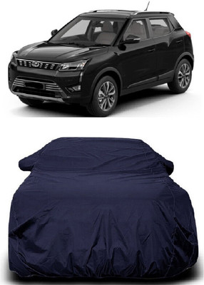 Autoprime Car Cover For Mahindra XUV300 W8 Option Petrol (With Mirror Pockets)(Blue)