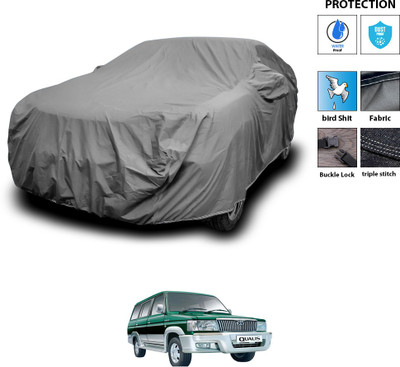 PAGORA Car Cover For Toyota Qualis (With Mirror Pockets)(Grey)