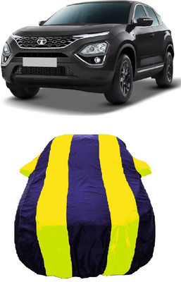 Wegather Car Cover For Tata Harrier XZA Plus Dark Edition AT Diesel (With Mirror Pockets)(Yellow)