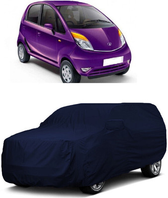 ANTOFY Car Cover For Tata Nano LX (With Mirror Pockets)(Blue)
