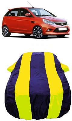 Wegather Car Cover For Tata Bolt Revotron XM (With Mirror Pockets)(Yellow)