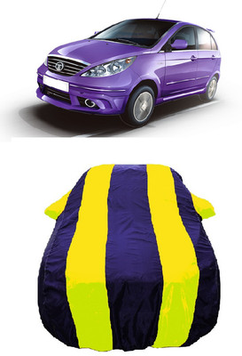 Wegather Car Cover For Tata Indica D90 (With Mirror Pockets)(Yellow)