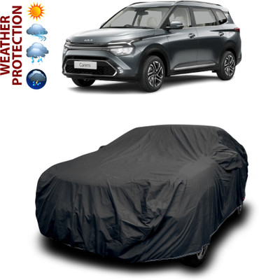 CODOKI Car Cover For Kia Carens (With Mirror Pockets)(Black)
