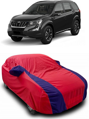 ANTOFY Car Cover For Mahindra XUV500 W9 AT Diesel (With Mirror Pockets)(Red, Blue)