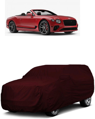 ANTOFY Car Cover For Bentley Continental GT V8 S Convertible Petrol (With Mirror Pockets)(Maroon)