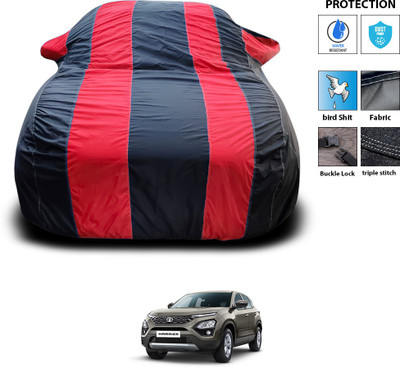PAGORA Car Cover For Tata Harrier (With Mirror Pockets)(Red)