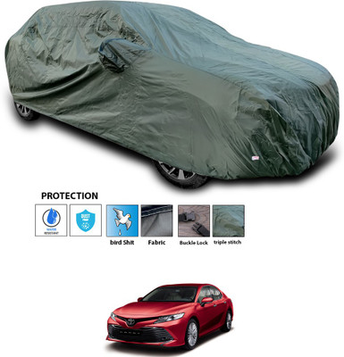 PAGORA Car Cover For Toyota Camry (With Mirror Pockets)(Green)