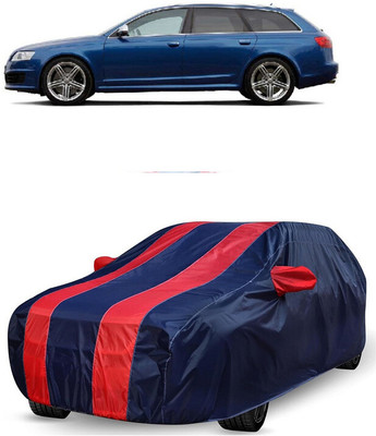 ANTOFY Car Cover For Tata Estate (With Mirror Pockets)(Red, Blue)