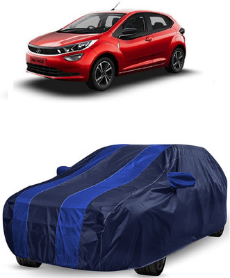 ANTOFY Car Cover For Tata Altroz XZ Diesel (With Mirror Pockets)(Blue, Blue)