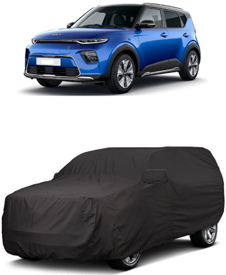 ANTOFY Car Cover For Kia Soul EV (With Mirror Pockets)(Grey)