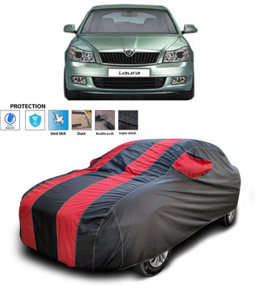 PAGORA Car Cover For Skoda Laura (With Mirror Pockets)(Red)