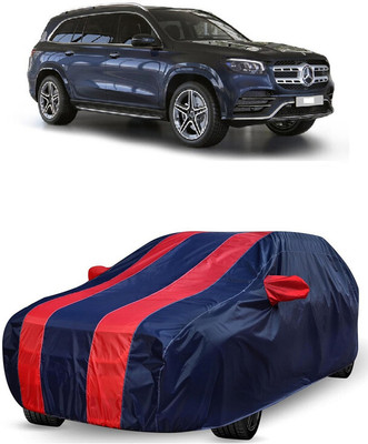ANTOFY Car Cover For Mercedes Benz GLS 400 4MATIC (With Mirror Pockets)(Red, Blue)