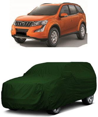 ANTOFY Car Cover For Mahindra XUV500 W9 Diesel (With Mirror Pockets)(Green)