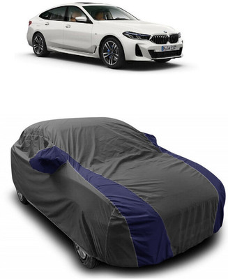 ANTOFY Car Cover For BMW 6 Series GT 630d M Sport (With Mirror Pockets)(Grey, Blue)
