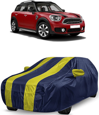 ANTOFY Car Cover For Mini Countryman Cooper SD Diesel (With Mirror Pockets)(Yellow, Blue)