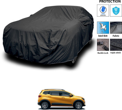 CODOKI Car Cover For Renault Triber (With Mirror Pockets)(Black)