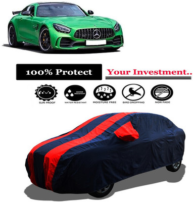 Amexride Car Cover For Mercedes Benz AMG GT (With Mirror Pockets)(Red)
