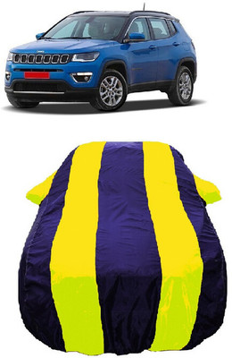Wegather Car Cover For Jeep Compass 2.0 Longitude Diesel (With Mirror Pockets)(Yellow)