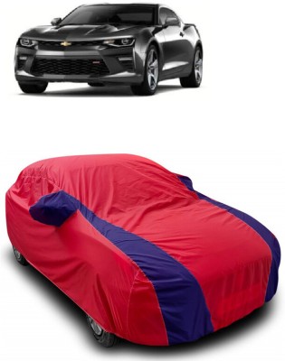 ANTOFY Car Cover For Chevrolet Camaro 6.2L (With Mirror Pockets)(Red, Blue)