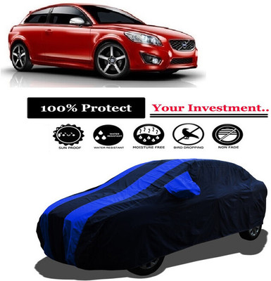 Amexride Car Cover For Volvo C30 D5 (With Mirror Pockets)(Multicolor)