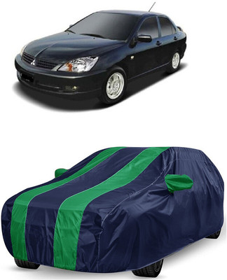 ANTOFY Car Cover For Mitsubishi Lancer Cedia (With Mirror Pockets)(Green, Blue)