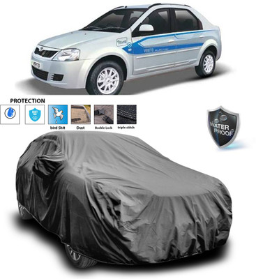 PAGORA Car Cover For Mahindra e-Verito (With Mirror Pockets)(Grey)