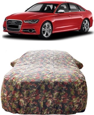 Wegather Car Cover For Audi S6 (With Mirror Pockets)(Multicolor)