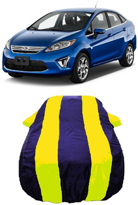 Wegather Car Cover For Ford Fiesta (With Mirror Pockets)(Yellow)