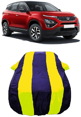 Wegather Car Cover For Tata Harrier XZA Dual Tone AT Diesel (With Mirror Pockets)(Yellow)