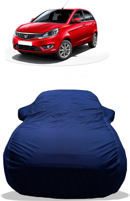 Wegather Car Cover For Tata Bolt Revotron XE Petrol (With Mirror Pockets)(Blue)