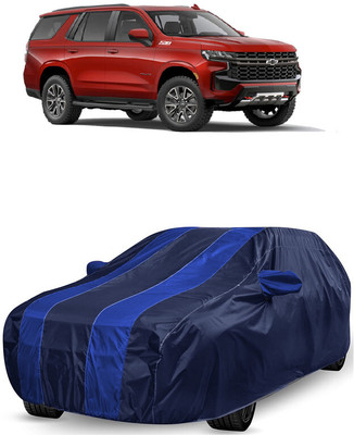 ANTOFY Car Cover For Chevrolet Tahoe Z71 4WD (With Mirror Pockets)(Blue, Blue)