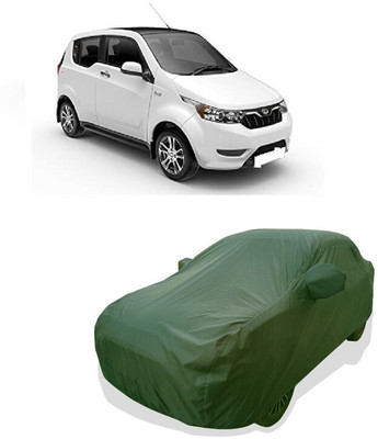 Tricway Car Cover For Mahindra e2oPlus P8 (With Mirror Pockets)(Green)