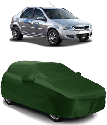 SUGASHRI Car Cover For Mahindra E Verito D6 Electric (With Mirror Pockets)(Green)