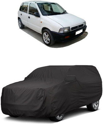 ANTOFY Car Cover For Maruti Suzuki Zen LX (With Mirror Pockets)(Grey)