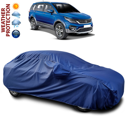 CODOKI Car Cover For Tata Hexa (With Mirror Pockets)(Blue)