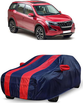 ANTOFY Car Cover For Mahindra XUV500 W5 Diesel (With Mirror Pockets)(Red, Blue)