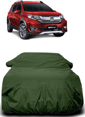 Autoprime Car Cover For Honda BRV (With Mirror Pockets)(Green)