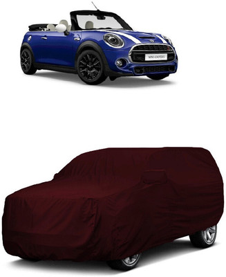 ANTOFY Car Cover For Mini Cooper Cooper Convertible S Petrol (With Mirror Pockets)(Maroon)