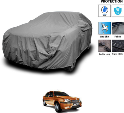 PAGORA Car Cover For Ford Ikon (With Mirror Pockets)(Grey)