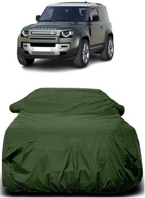 Autoprime Car Cover For Land Rover Defender 3-Door HSE Diesel (With Mirror Pockets)(Green)
