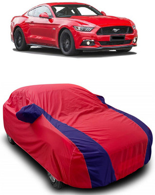 ANTOFY Car Cover For Ford Mustang (With Mirror Pockets)(Red, Blue)
