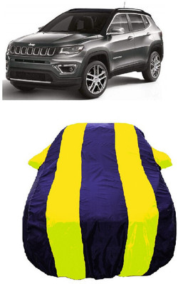 Wegather Car Cover For Jeep Compass 2.0 Limited Option 4X4 Diesel (With Mirror Pockets)(Yellow)