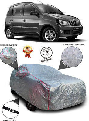 PAGORA Car Cover For Mahindra Quanto (With Mirror Pockets)(Silver)
