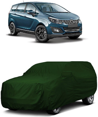 ANTOFY Car Cover For Mahindra Marazzo (With Mirror Pockets)(Green)