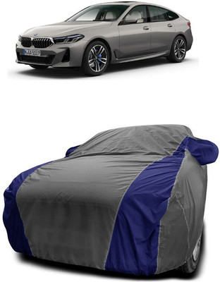 Autoprime Car Cover For BMW 6 Series GT (With Mirror Pockets)(Grey, Blue)