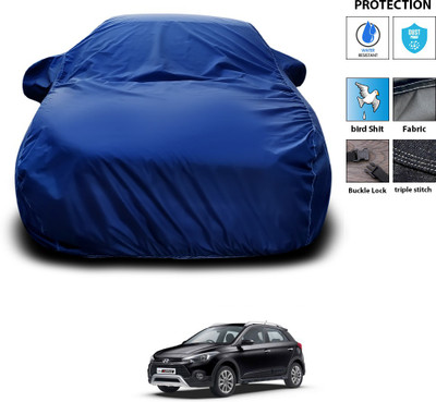 PAGORA Car Cover For Hyundai i20 Active (With Mirror Pockets)(Blue)