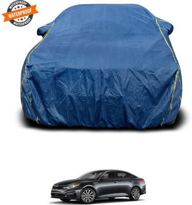 PAGORA Car Cover For Kia Optima (With Mirror Pockets)(Blue)