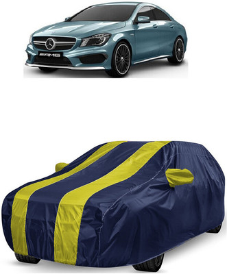 ANTOFY Car Cover For Mercedes Benz CLA-Class 200 CGI Sport (With Mirror Pockets)(Yellow, Blue)